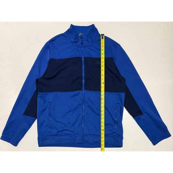 Kathmandu Other - Kathmandu Altica 200 Mens XXL Full Zip Fleece Jacket Blue Colorblock Mock Neck